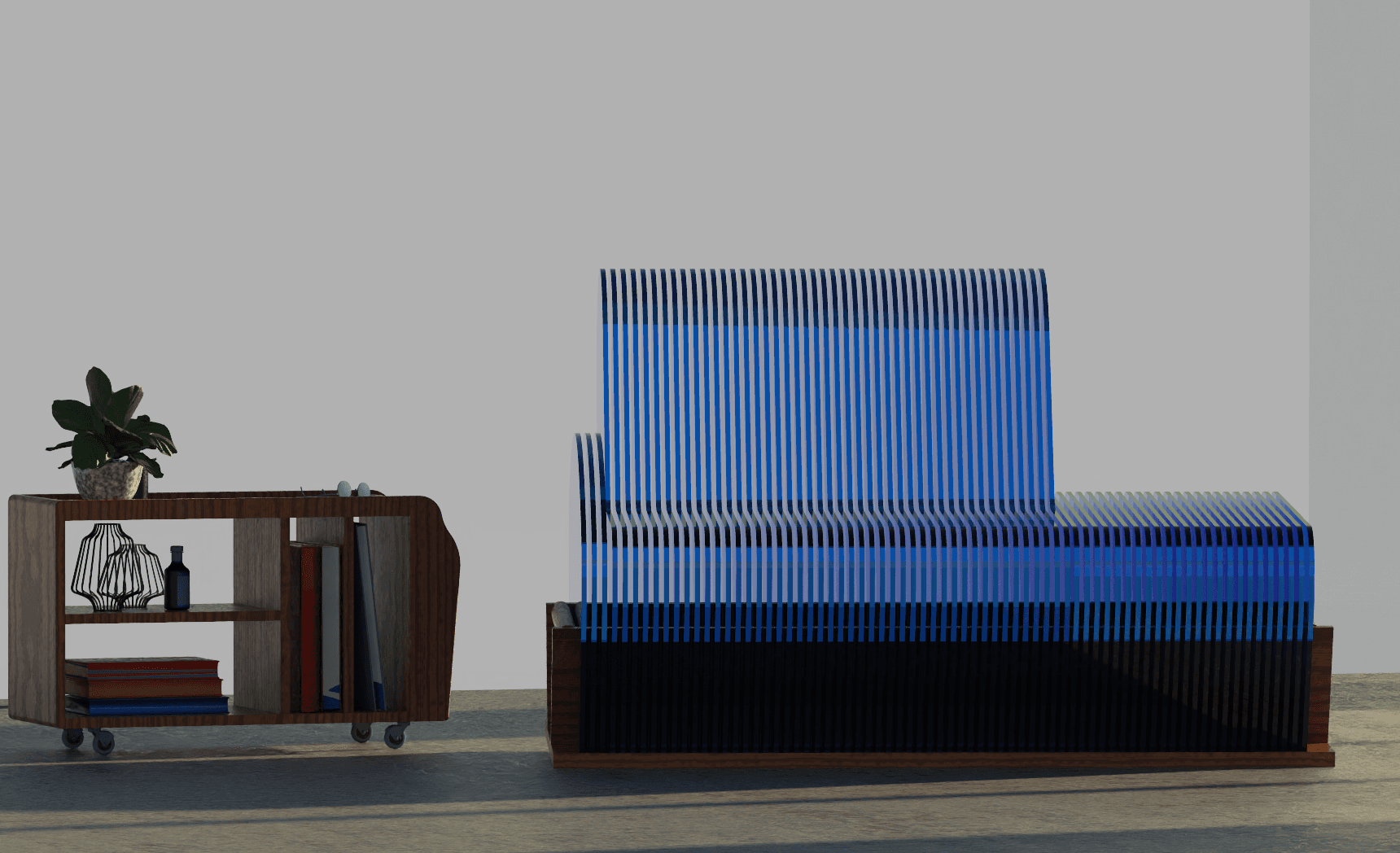 Flow Chair — layered modules